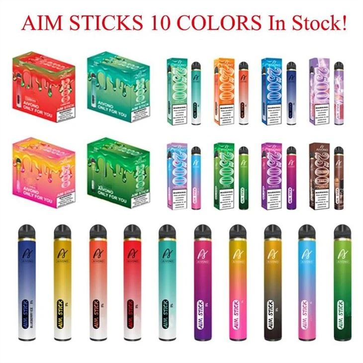 AiM Stick 2500 Puffs Electronic Cigarette Disposable Vape