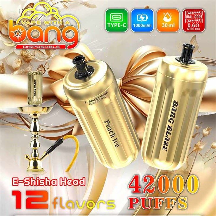 BANG BLAZE E-Shisha Head 42000 Puffs