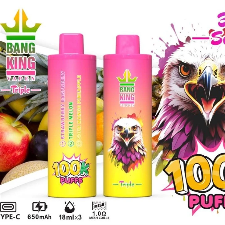 BANG KING VAPEN TRIPLE 100K high quality