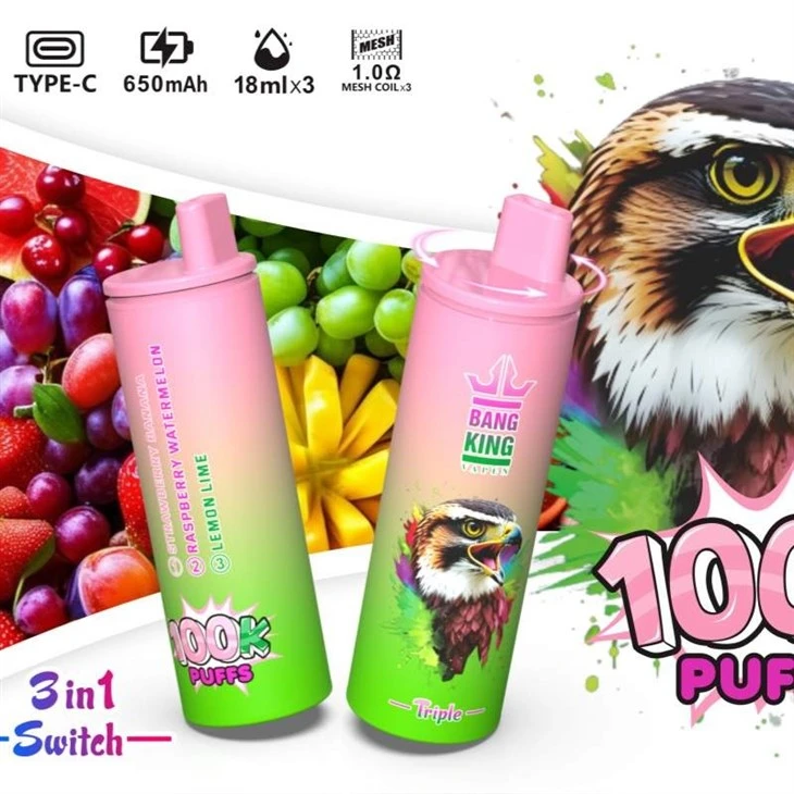 BANG KING VAPEN TRIPLE 100K suppliers