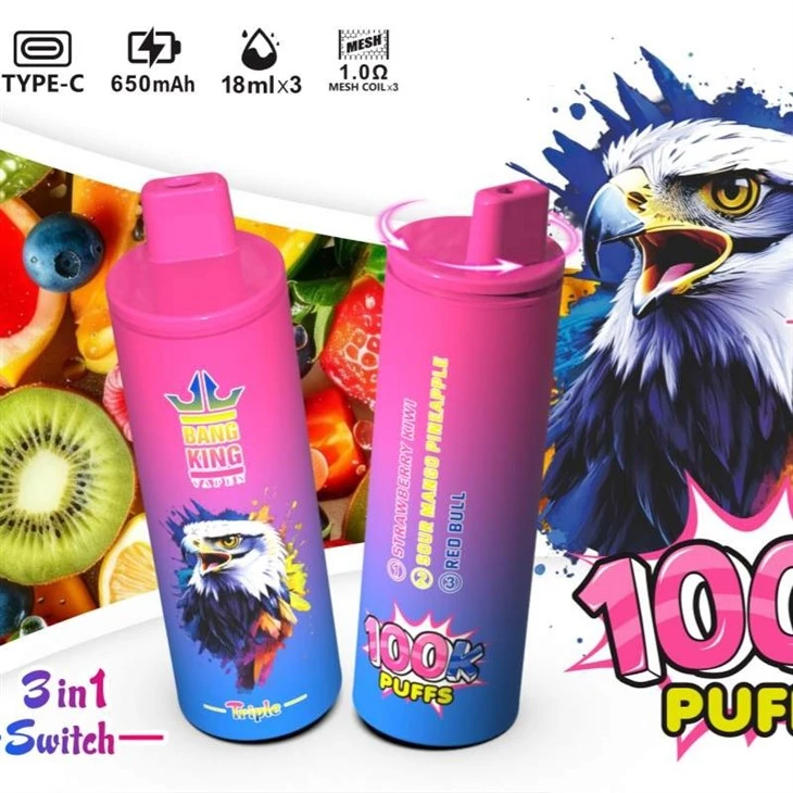 BANG KING VAPEN TRIPLE 100K factory
