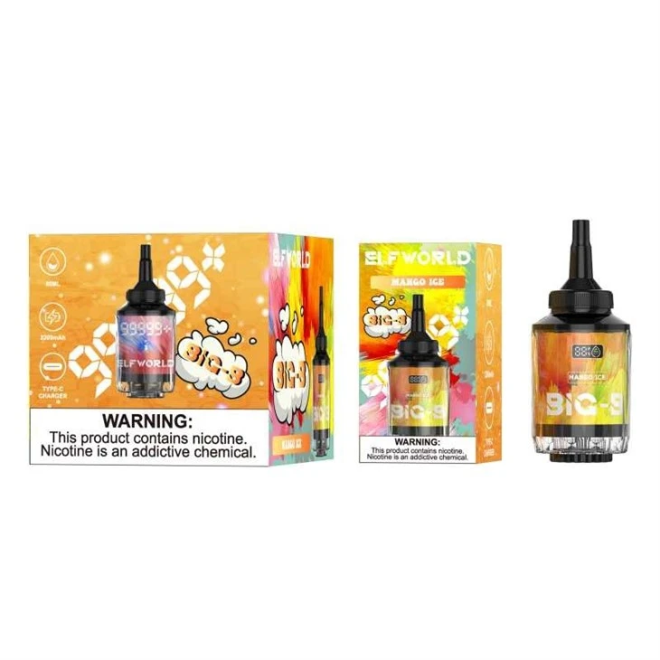 ELFWORLD DOUBLE MOUTHED GIANT HOOKAH 99999+ Puff 25