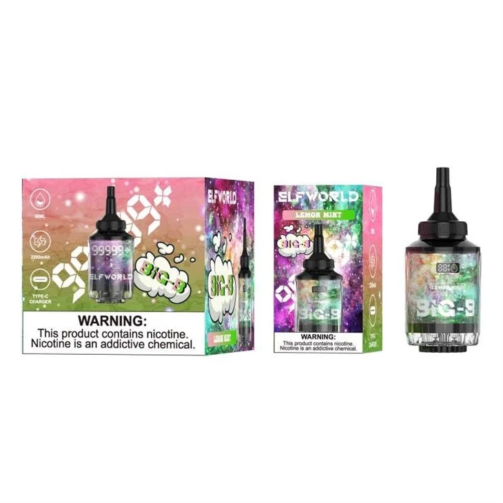 ELFWORLD DOUBLE MOUTHED GIANT HOOKAH 99999+ Puff 30