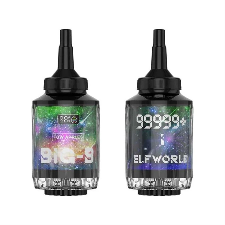 ELFWORLD DOUBLE MOUTHED GIANT HOOKAH 99999+ Puff 13