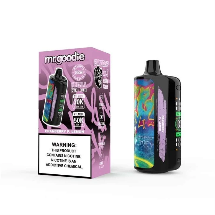 Cranberry P.Lemon Mr.Goodie DTL MTL 50000 Cranberry P.Lemon Mr.Goodie DTL MTL 50000