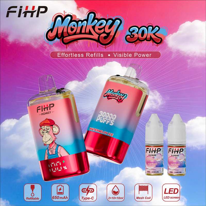 FIHP MONKEY 30K Refillable TPD 51 FIHP MONKEY 30K Refillable TPD 51