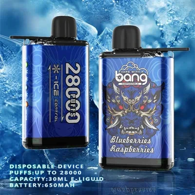 Kan jeg kontrollere isniveauet i Bang 28000 Puffs Ice Control elektronisk cig...