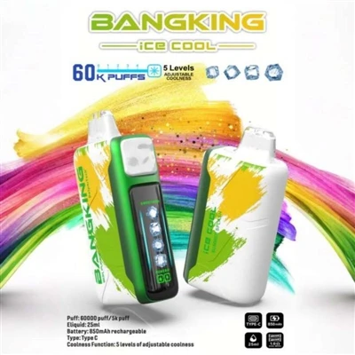 BANGKING ICE King COOL 60K: Et nyt benchmark for E-engangscigaretter.