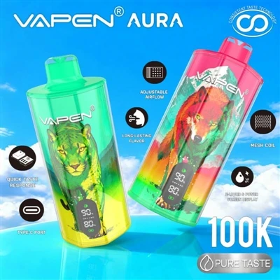 VAPEN AURA 100K: Når 'engangs' ikke længere betyder bundfældning