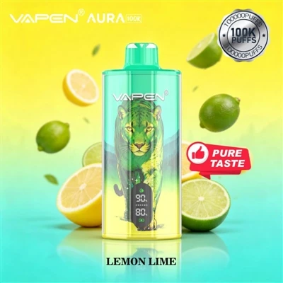 VAPEN AURA 100K PUFFS — Den ultimative langvarige-vaping-enhed til unge vapers