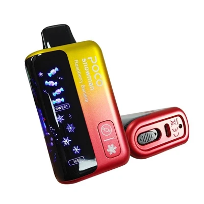 POCO SNOWMAN 70K PUFFS: Hvordan en E-cigaret med succes blander sig ind i ung...