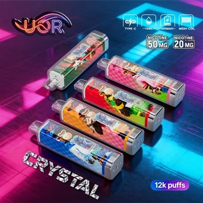 UOR CRYSTAL 12K: En professionel oplevelse inden for engangsvape