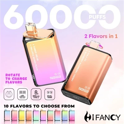 HIFANCY TWINMAX 60K — Nyd to smagsoplevelser til dit hjertes indhold, nyd hve...