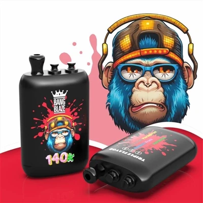 BANG BLAZE 140K: En høj-engangs E-cigaret elsket af unge