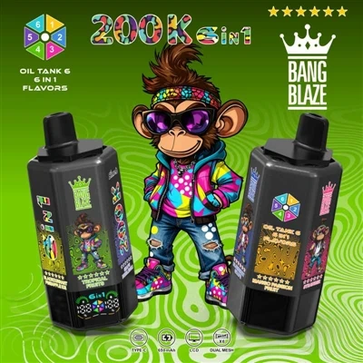 BANG BLAZE 200000 6i 1: Seks varianter i én, du kan virkelig lege med dem i l...