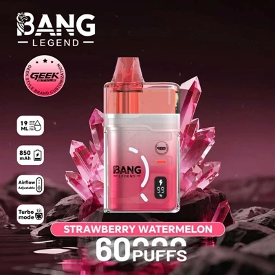 BANG LEGEND 60K: Din nye trend inden for e-cigaretlivsstil