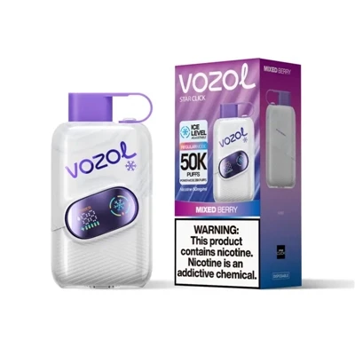 VOZOL STAR CLICK 50000: Et nyt benchmark for engangs E-cigaretter