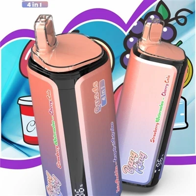 BANG KING Quads 250K 4IN1: Vapsolo Quads 80K 4IN1, et flagskib med fire-rum E...