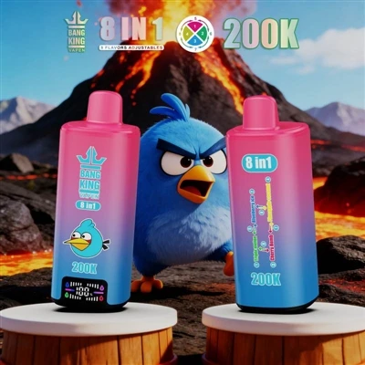 BANG KING VAPEN 8IN1 200K: En trendy elektronisk cigaretrevolution for unge