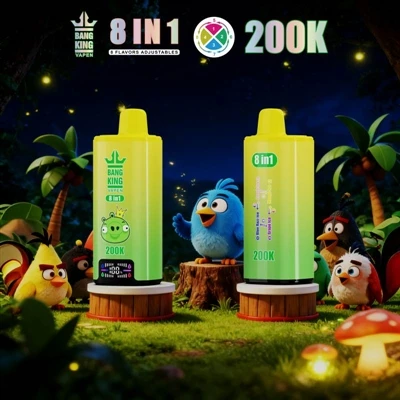 BANG KING VAPEN 8IN1 200000: En trendy ny elektronisk cigaretoplevelse for unge