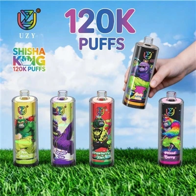 UZY SHISHA HOOKAH 120K PUFFS VAPE: Når E-cigaretter begynder at tale om 'Rhythm'
