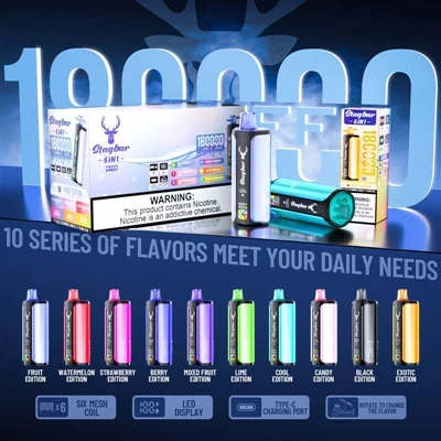 Stag Bar 6in1 180K Puffs: En enhed, der ikke kan lide at blive pjattet med, m...