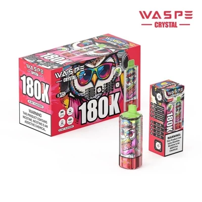 Waspe Crystal 8-in-1 180.000 Puffs Vape: Et godt eksempel på 'Multi-System In...