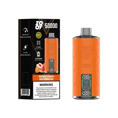 ZOOY SHISHA 50000: Gør 'Holdbarhed' og 'Great Flavor' ubesværet naturlige.