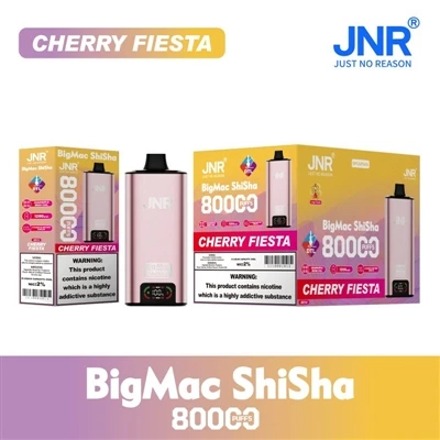 JNR Big Mac Shisha 80000: Redefinering The High-Vapor Disposable Vape Experience