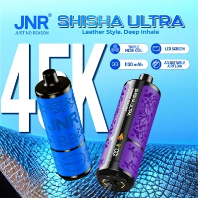 JNR SHISHA ULTRA 45000: High-Engangsdampe er på vej ind i 'Era of Premium Tex...
