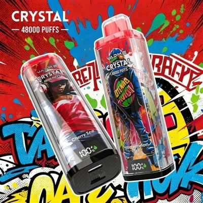 VAPME CRYSTAL 48000: En E-engangscigaret med høj-kapacitet, der virkelig er e...
