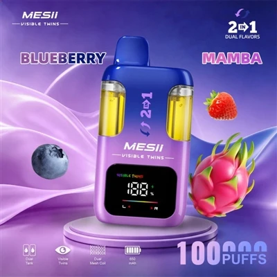 MESII VISIBLE TWINS 100K: Engangs E-cigaretter begynder endelig at blive 'sjove'