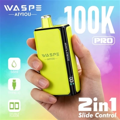 Waspe Double Flavour 100K Pro: Når Vaping begynder at sige nej til 'Kedsomhed'