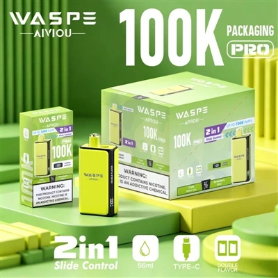 Waspe Double Flavour 100K Pro: Når engangsdampe begynder at sige nej til 'ked...