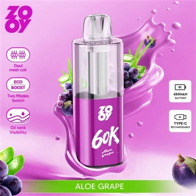 ZOOY Fizzy 60K: High-Puff Vapes Enter The Era Of Endurance
