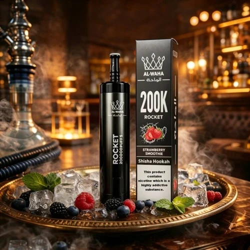 Al Waha Shisha 250K Puffs: Observationer om udviklingen af ​​høj-Capacity, Sh...
