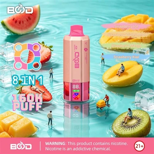 Bood Vasto 160K 8-i-1: En ny repræsentant for multi-flavor e-cigaretter på ve...