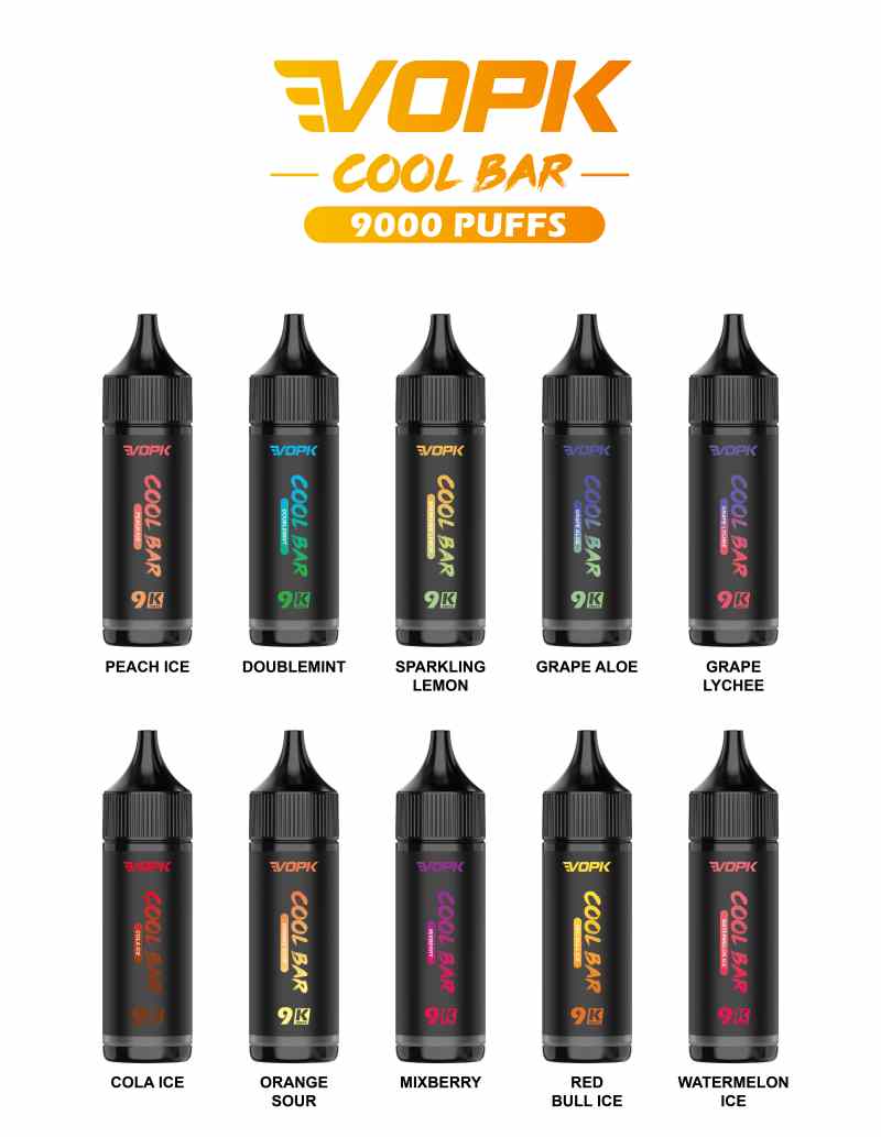 VOPK COOL BAR 9000 PUFFS taste