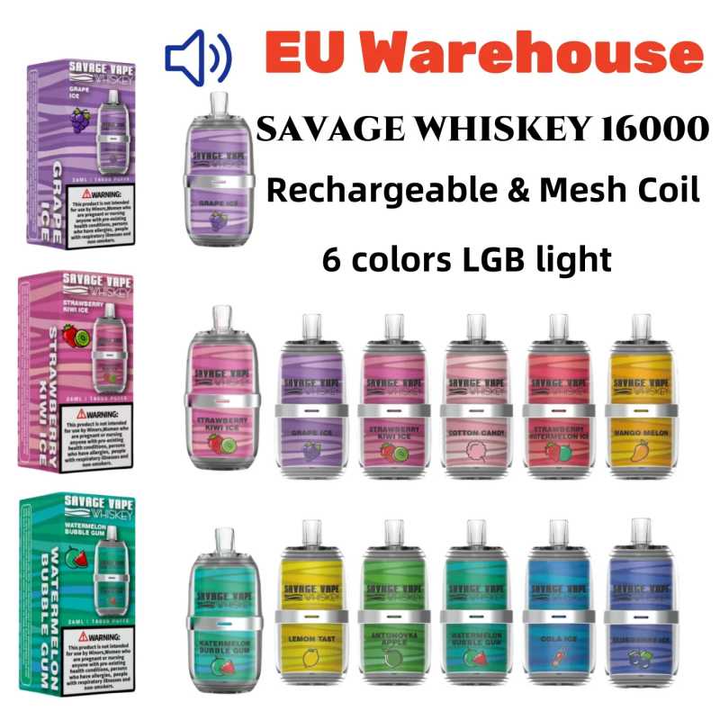 SAVAGE WHISKEY 16000 puff SAVAGE WHISKEY 16000 puff