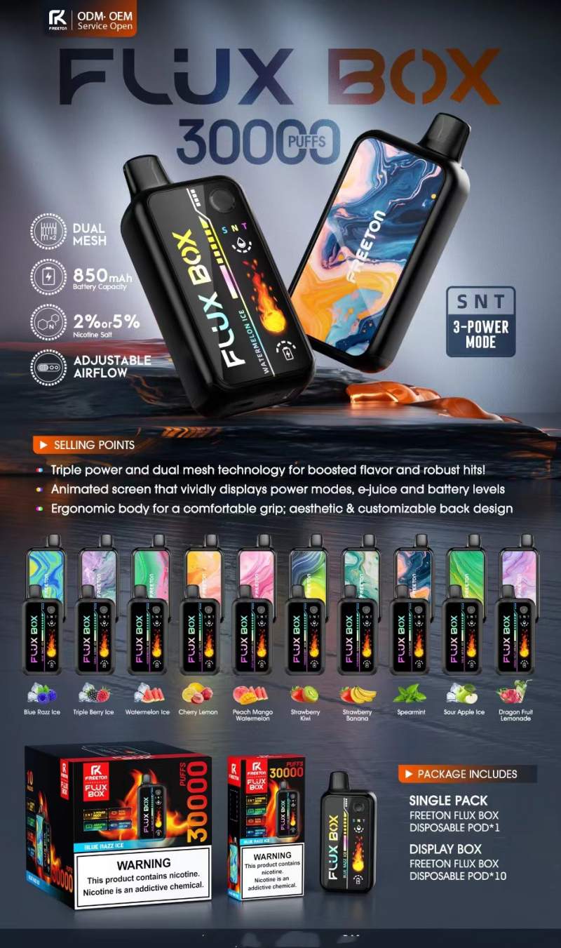 Freeton FLUX BOX 30000 puffs Freeton FLUX BOX 30000 puffs