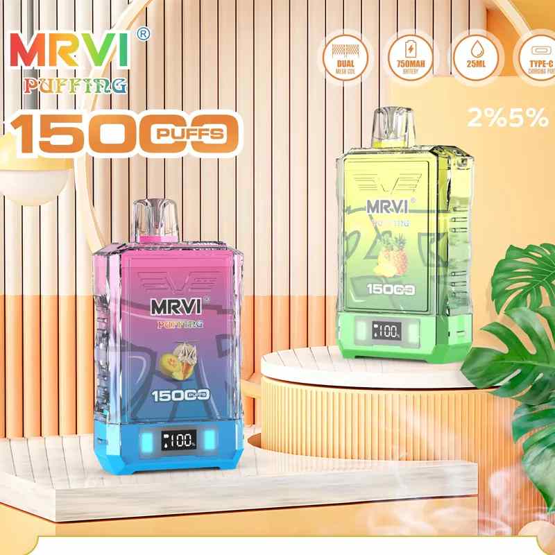 Mrvi-15000-Puff-Zbood-Factory-Zoovoo-Heat-Stick-Jupiter-50mg-Drag-Maxi-Disposal-Vapes-Disposable-VapeMRVI PUFFING 15000