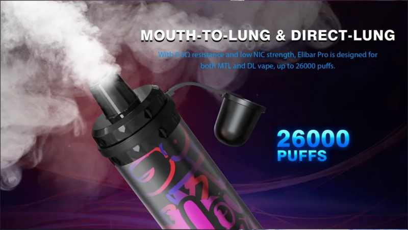 Olit-Elibar-PRO-26000-Puffs-Vape-Vaporizer-Ecigs-Wholesale-I-Disposable-Hookah-Pen-Liquid-26K-Puffs-Pod-E-Charger ARYMI Elibar Pro 26000 1