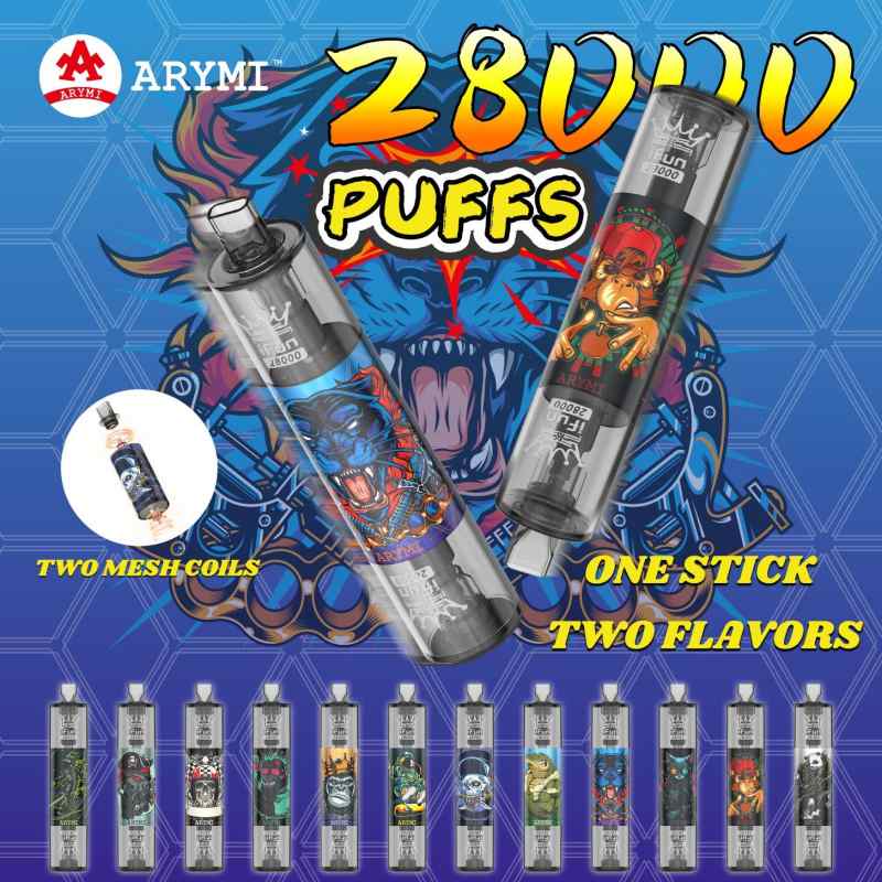 Arymi-Ifun-28000-Puffs-Disposable-Vape-Pen-Dual-Mesh-Coil-with-Rechargeable-550-mAh-BatteryARYMI I FUN 28000 Arymi-Ifun-28000-Puffs-Disposable-Vape-Pen-Dual-Mesh-Coil-with-Rechargeable-550-mAh-BatteryARYMI I FUN 28000
