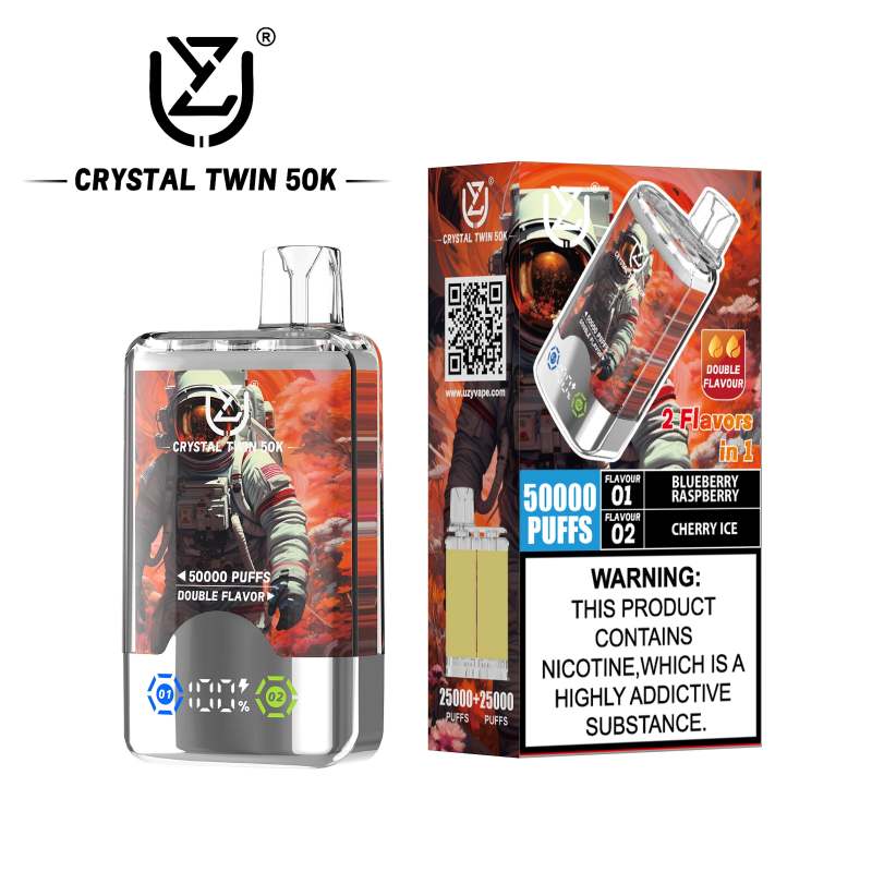 Blueberry-Raspberry-Cherry-IceUZY Crystal Twin 50000