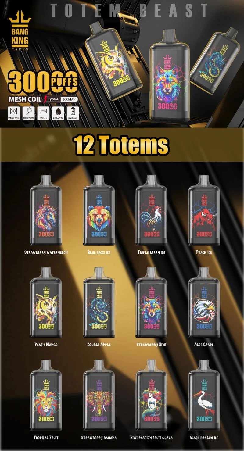 BANG KING VAPEN 30000 TASTE LIST BANG KING VAPEN 30000 TASTE LIST