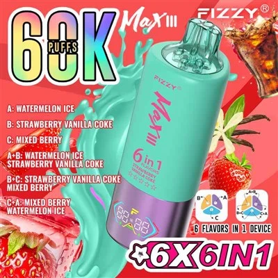 Fizzy max iii 60k 6 i 1 smag