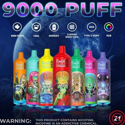Randm Tornado 9K Puffs engangsvape