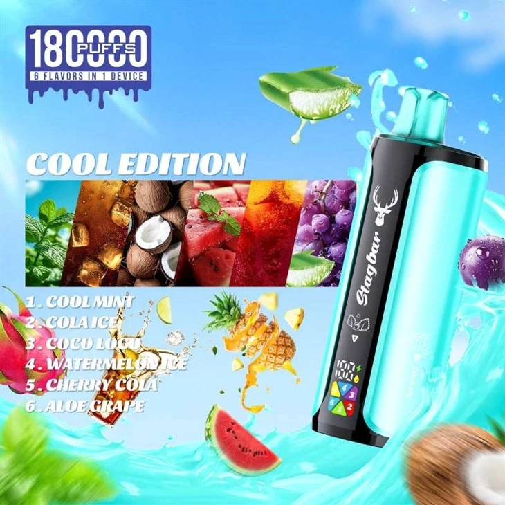 Stag Bar 6in1 180K Puff factory