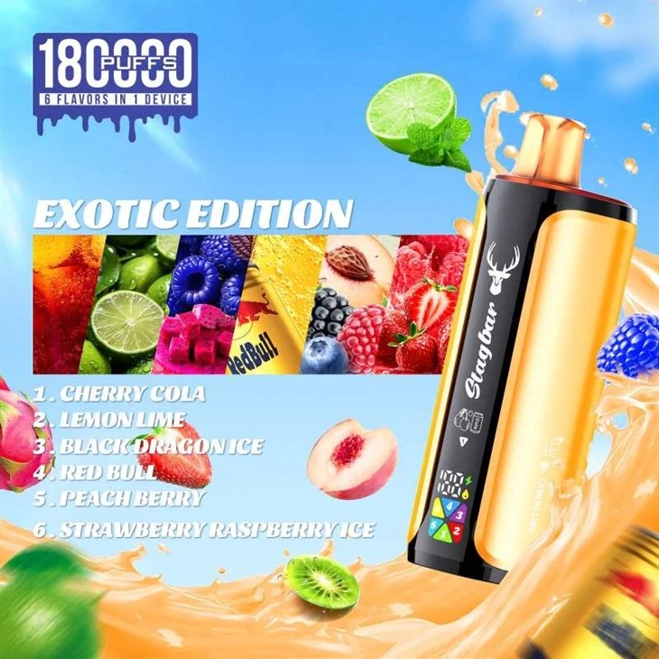 Stag Bar 6in1 180K Puff price