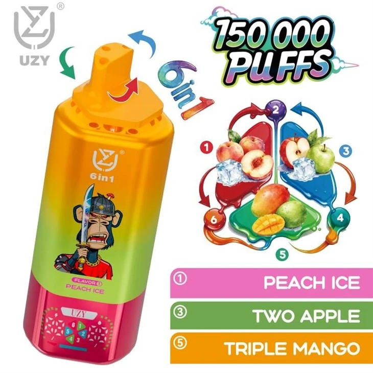 UZY 6 in 1 150K Puffs suppliers UZY 6 in 1 150K Puffs suppliers